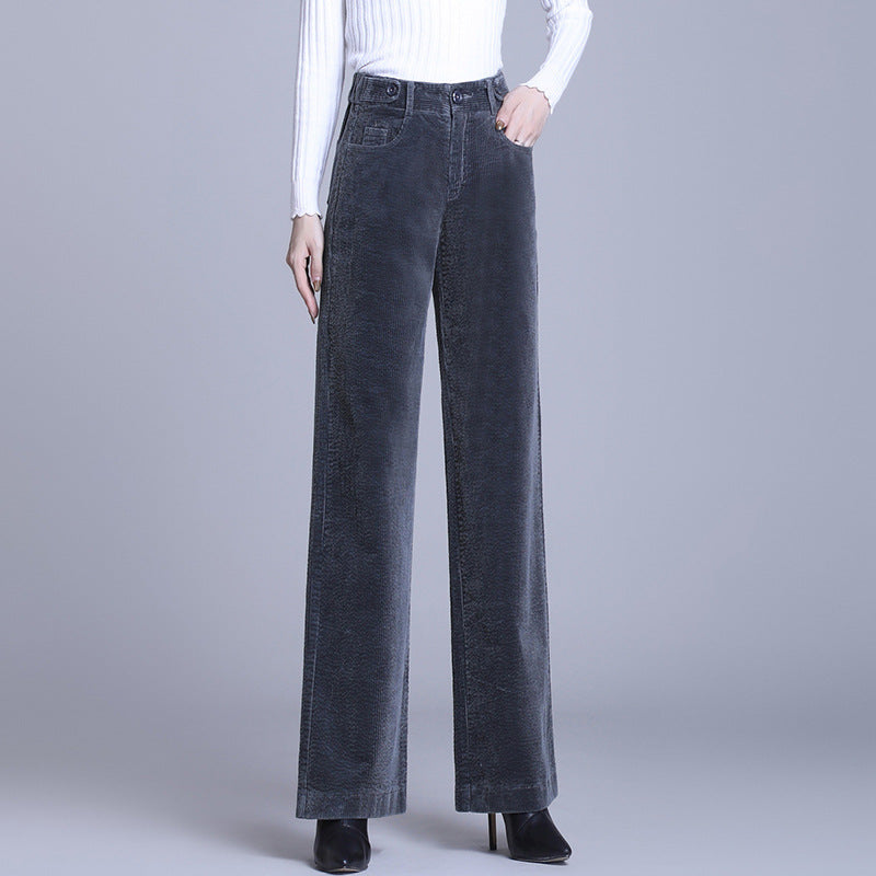 Women's Corduroy Pants Wide Leg Pants