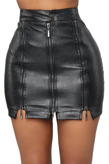 Women's Fashionable Sexy Patchwork Short Skirt