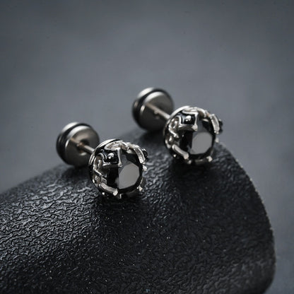 New Fashion Trendy Men's Ear Studs & Ear Cuffs, Personality All-Match Earrings For Women, High-End Luxury Jewelry Accessories