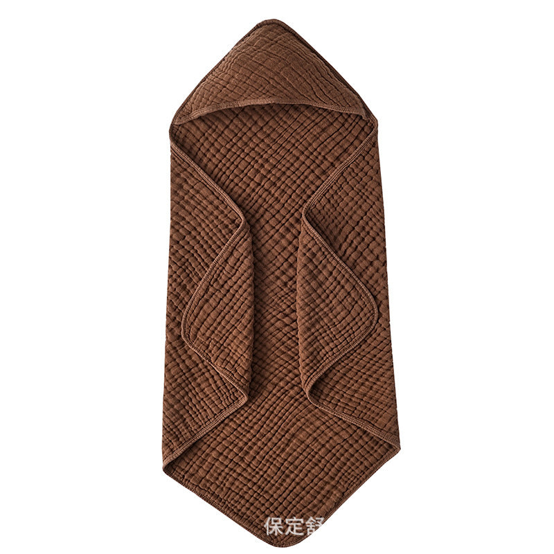 Hooded Baby Towels For Newborn Muslin Cotton Baby Bath Towel With Hood For Babies, Infant, Toddler And Kids, Large 90x90cm, Soft And Absorbent Newborn Essential