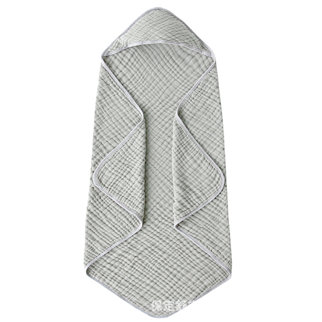 Hooded Baby Towels For Newborn Muslin Cotton Baby Bath Towel With Hood For Babies, Infant, Toddler And Kids, Large 90x90cm, Soft And Absorbent Newborn Essential